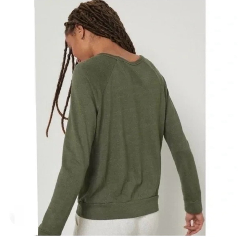 Sundry Anthropologie Neutral Casual Raglan Sleeve Pullover Sweater Size XS